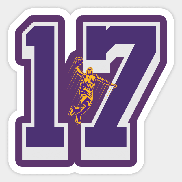 Lakers number 17 discount